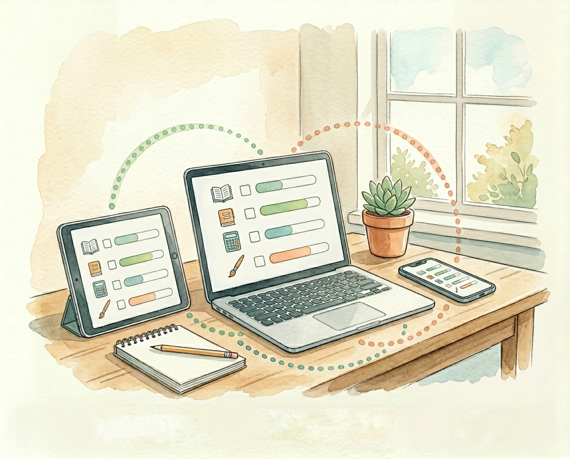 Sync across every device