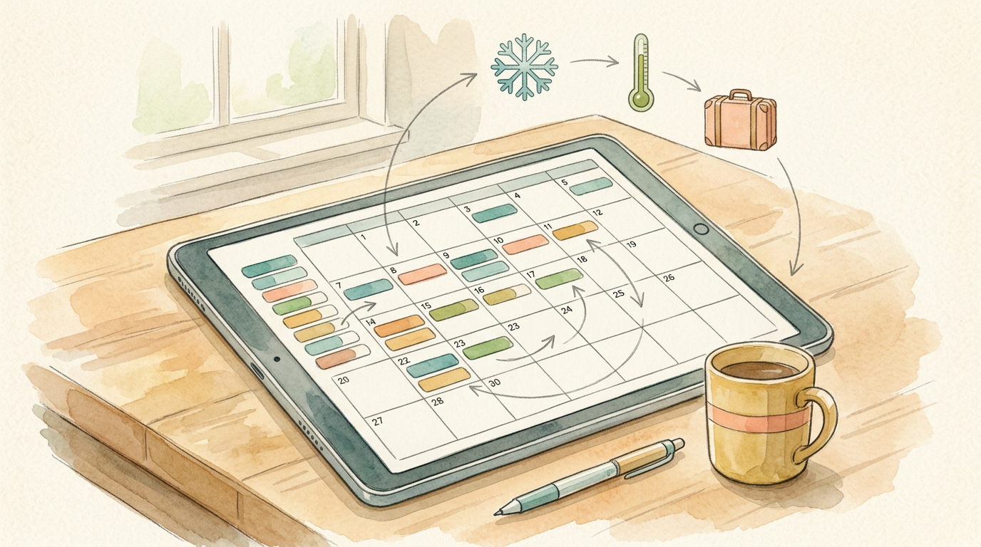 Adjust as life happens